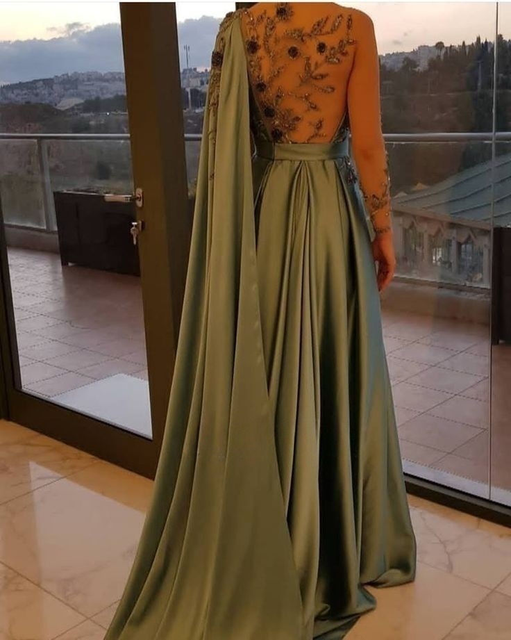 One Shoulder Beading Evening Dresses Prom Party Dress cg12450