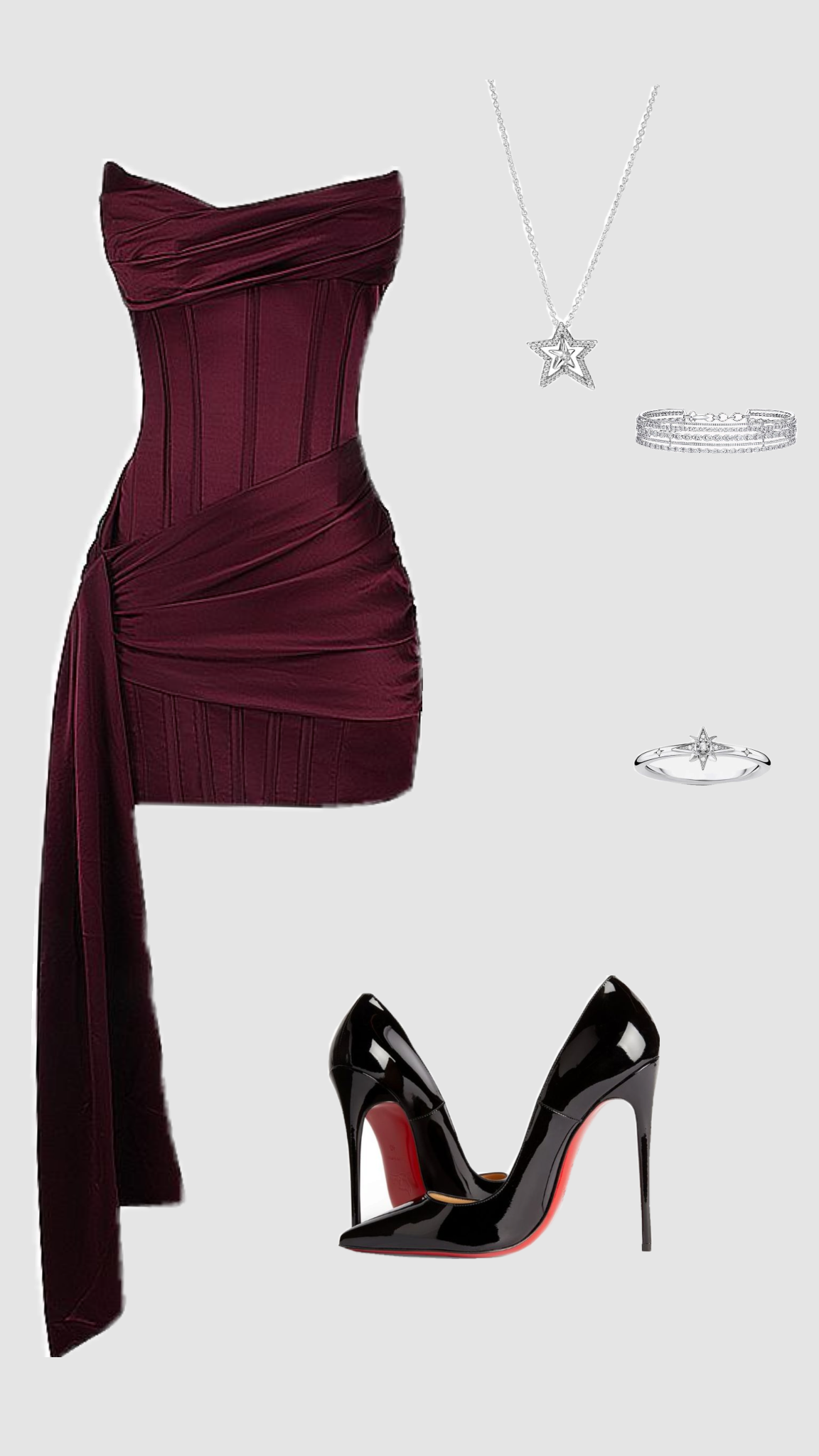Burgundy short party dress satin homecoming dress cg25353