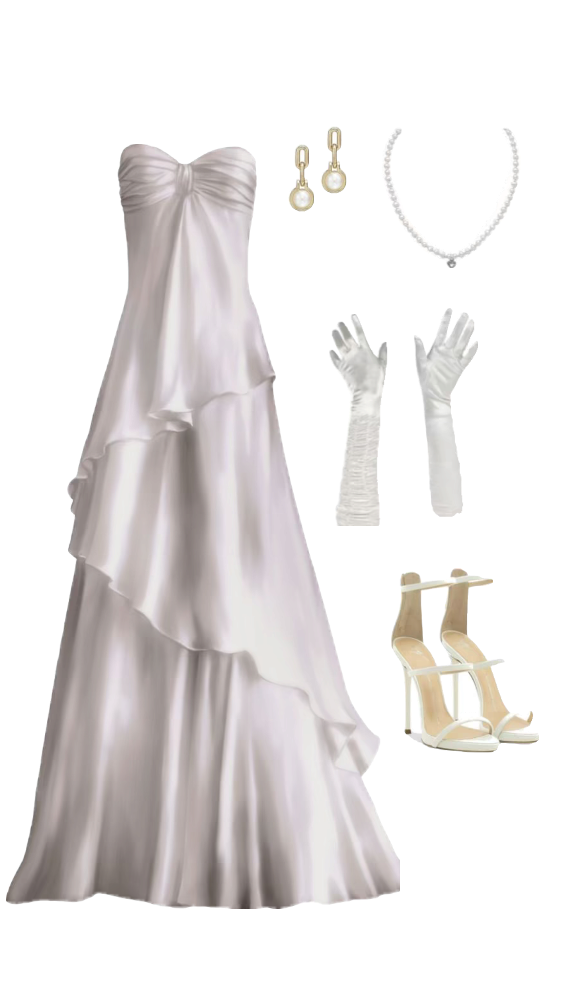 Sexy A line Sweetheart Party Dresses White Long Prom Dresses fg5154