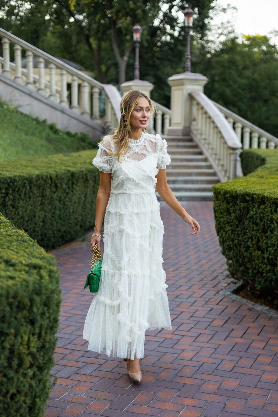 loveedsTM-Sweet fungus lace dress