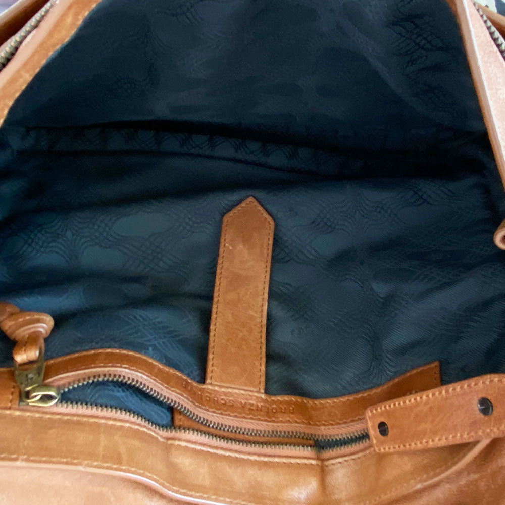 Proenza Schouler Saddle Brown Leather Large PS1 Satchel Bag