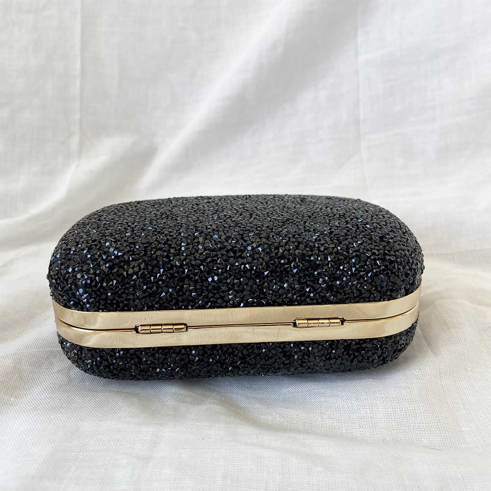 Diane von Furstenberg Crystal Evil Eye Clutch