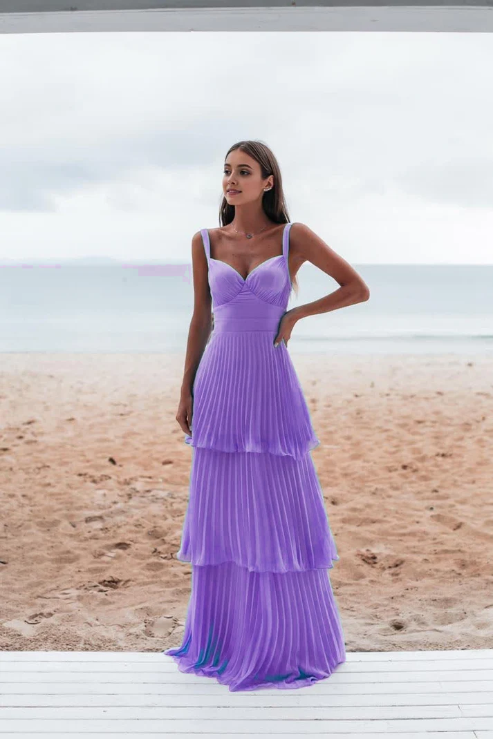 Charming Blue Prom Dress Long Evening Dress fg3116