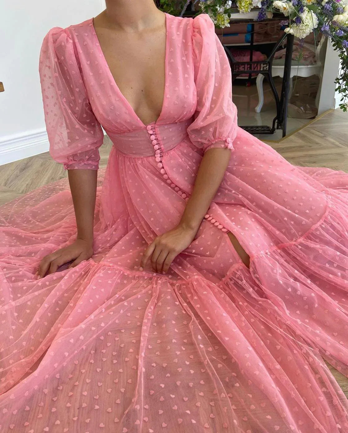 Prom Dress Pink, Formal Dress, Evening Dress, Pageant Dance Dresses cg18400