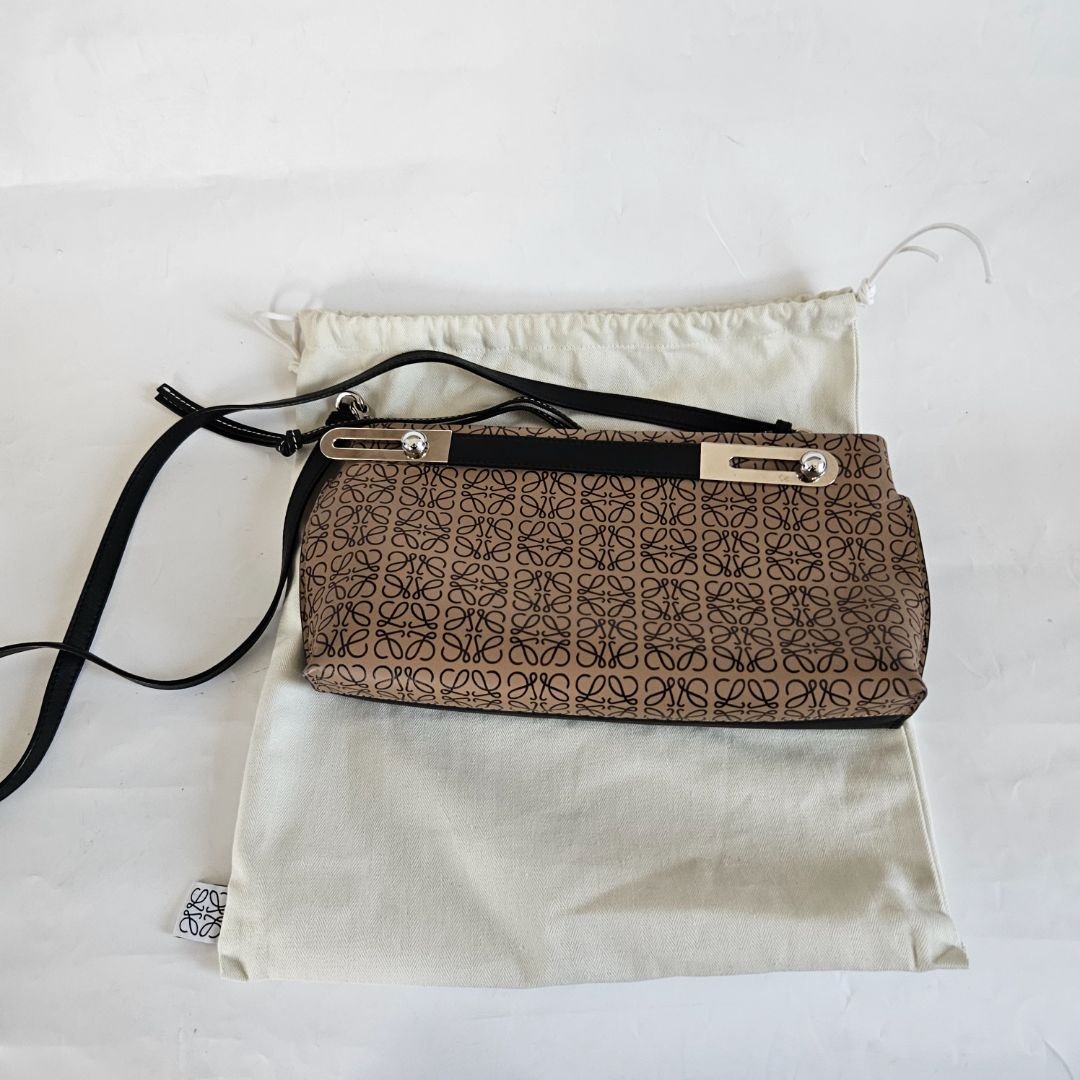 Loewe Black Leather Small Missy Shoulder Bag