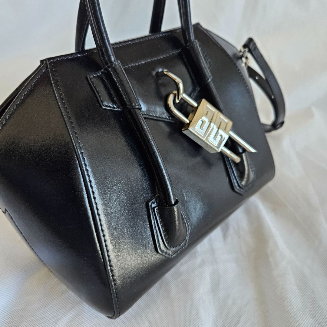 Givenchy Small Black Antigona Shoulder Bag