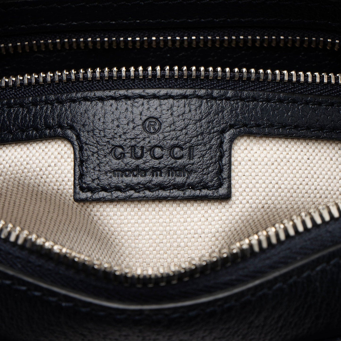 Gucci GG Supreme Ophidia Studded Web Flap Small Messenger