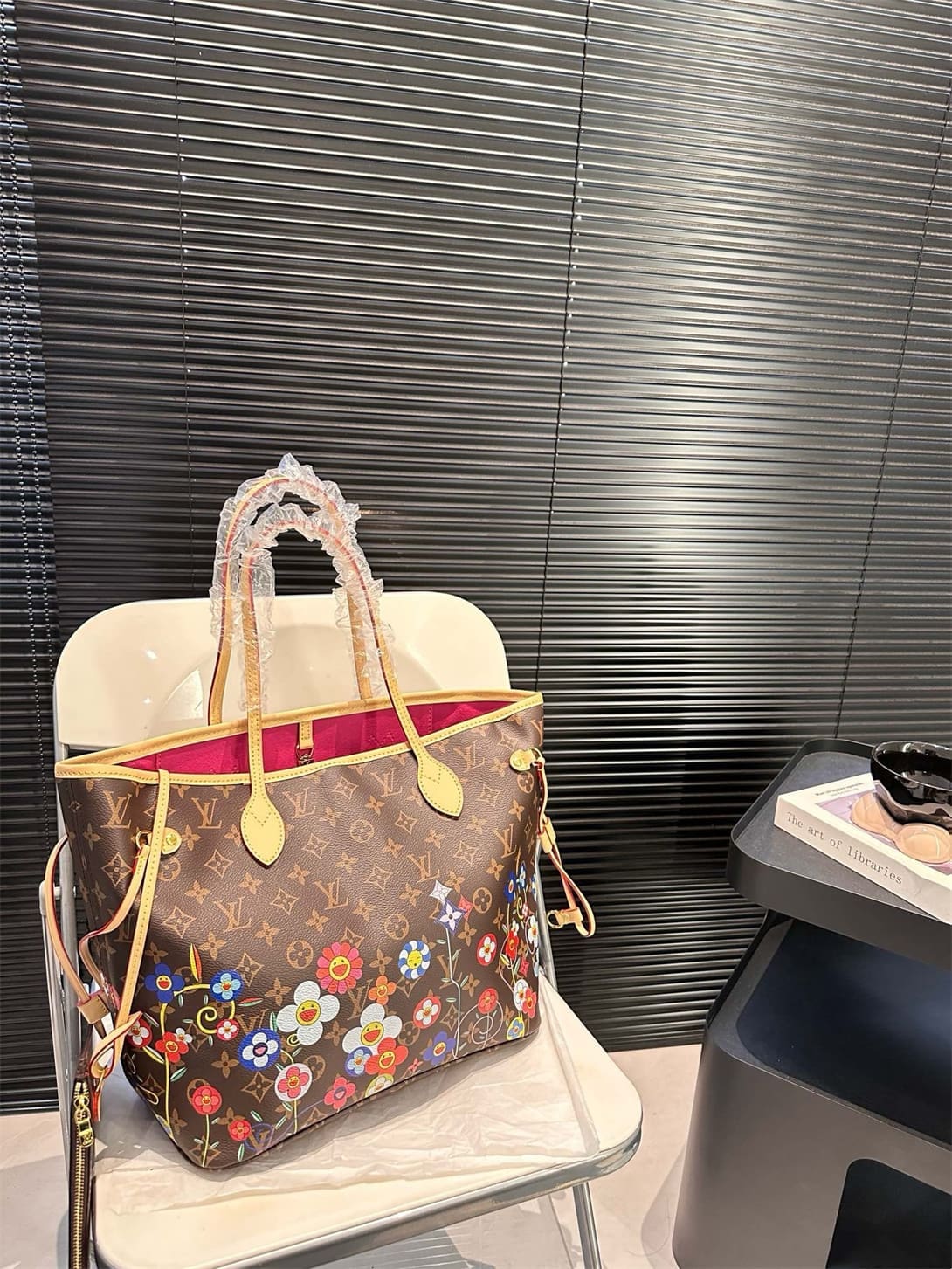 Louis Vuitton M13271 LV x TM Neverfull MM