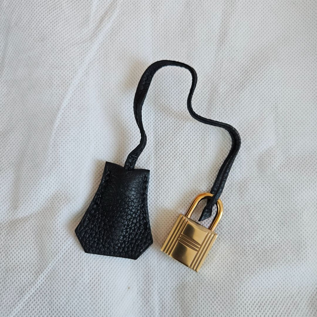 Hermès 25 Birkin Black Togo Leather with Rose Gold Hardware