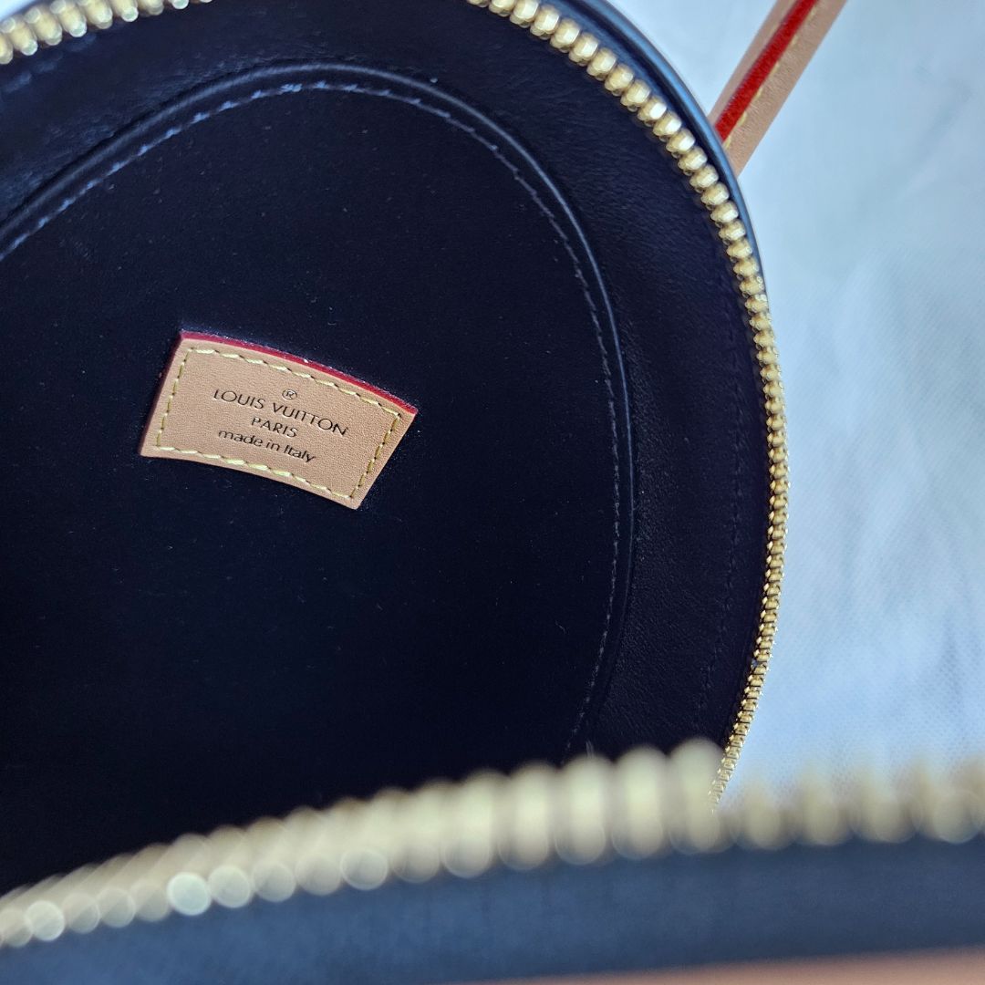 Louis Vuitton Monogram Canvas and Leather Egg Bag