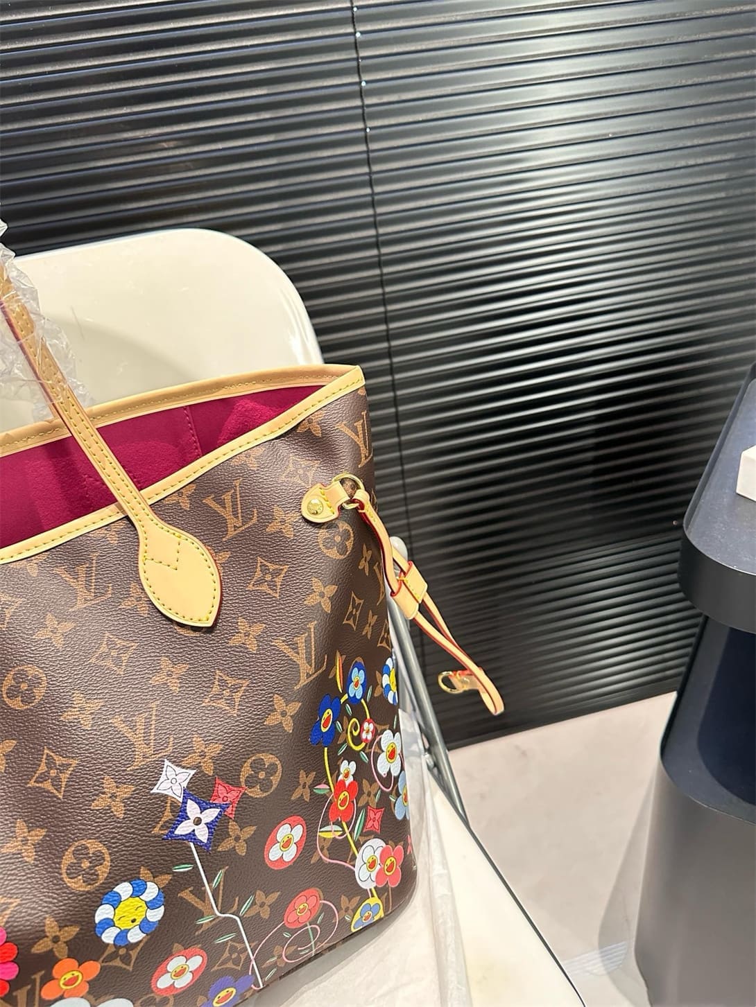 Louis Vuitton M13271 LV x TM Neverfull MM