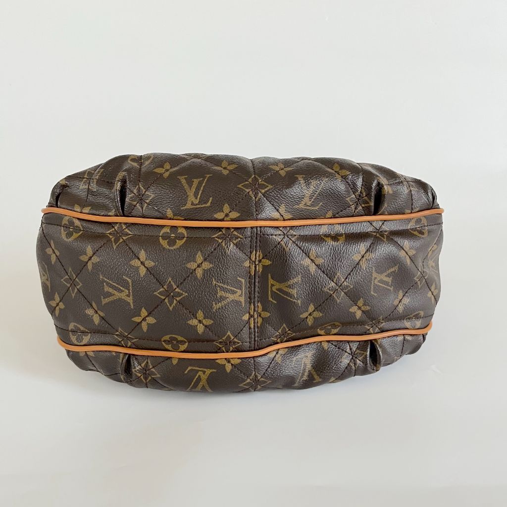 Louis Vuitton brown monogram quilted shoulder bag