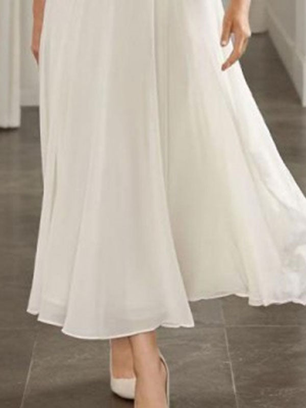 Chiffon Lace Temperament Elegant Women's Dress