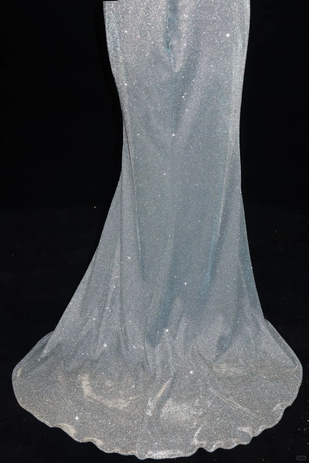 Silver Shiny Train Mermaid Slim Fit Long Satin Ball Gown Evening Dress Graduation Dress gh4545