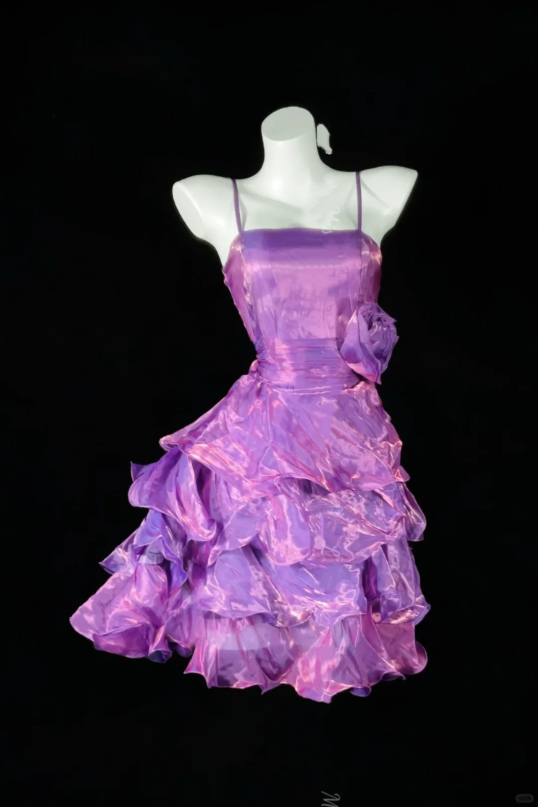 Purple pretty fashion short chiffon ball gown evening dress party dress banquet dress homecoming dress gh4722