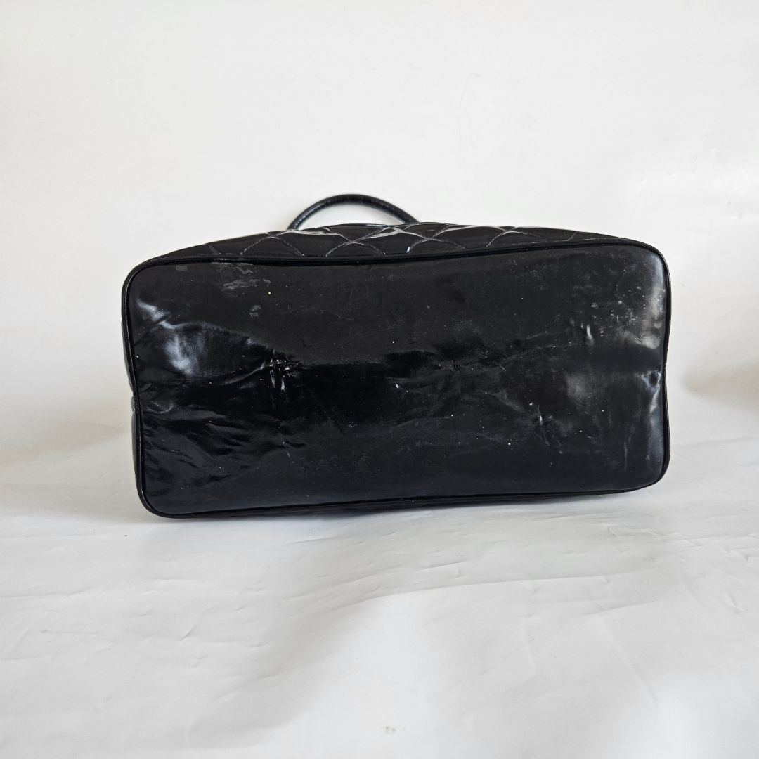 Chanel Madellion Patent Leather Vintage