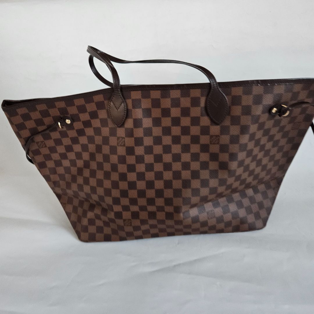 Louis Vuitton Damier Ebene Canvas Neverfull GM Bag