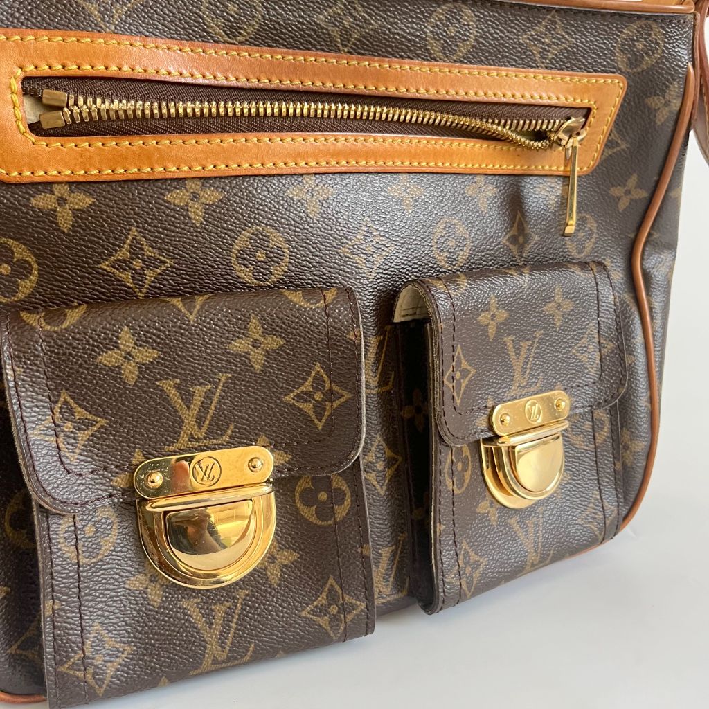 Louis Vuitton monogram canvas Hudson shoulder bag,