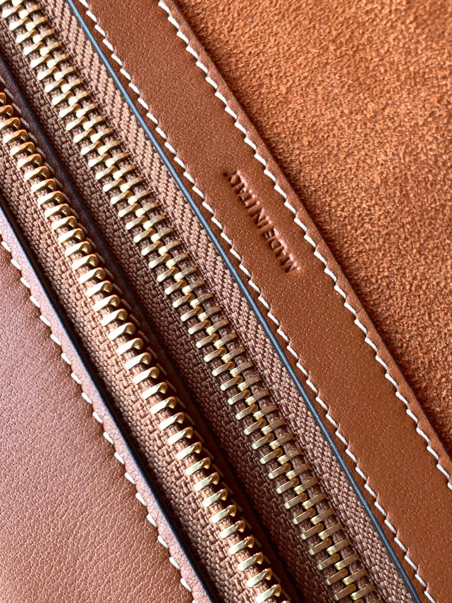 Celine Medium Cabas Bourgeoi brown handbag