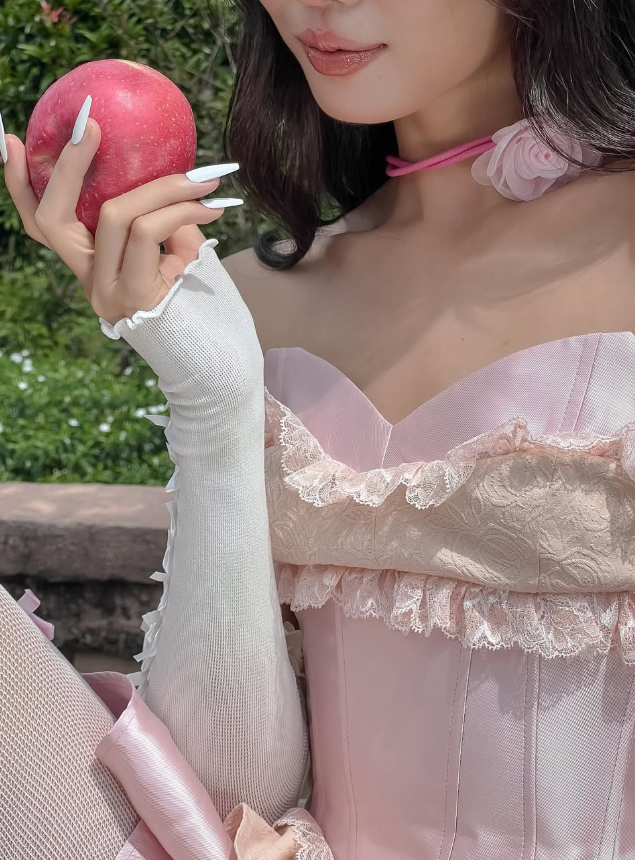 Pink A Line Sweetheart Neck Lace Satin Short Homecoming Dress Cocktail Dress SH3818