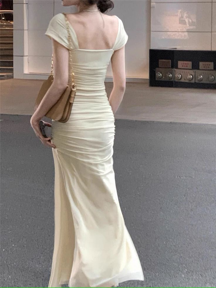Elegant Summer New Fashion Evening Party Vintage Midi Dresses Bodycon Prom Dress fg5847