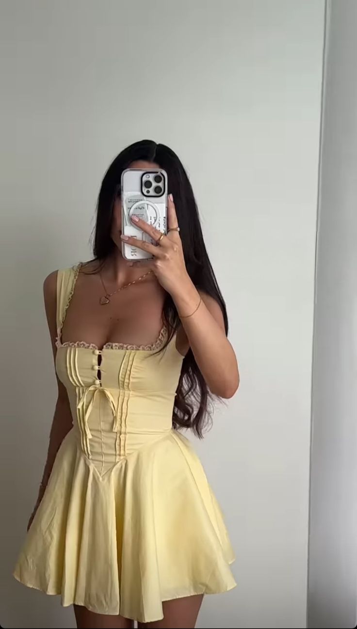 Yellow A Line Party Dress Short Prom Dresses Homecoming Gowns cg25613