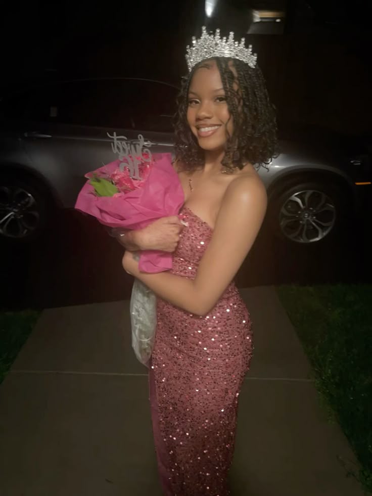 Rose Pink Sequin Long Birthday Dress Prom Dress New Arrive Party Dress Evening Dress fg7982