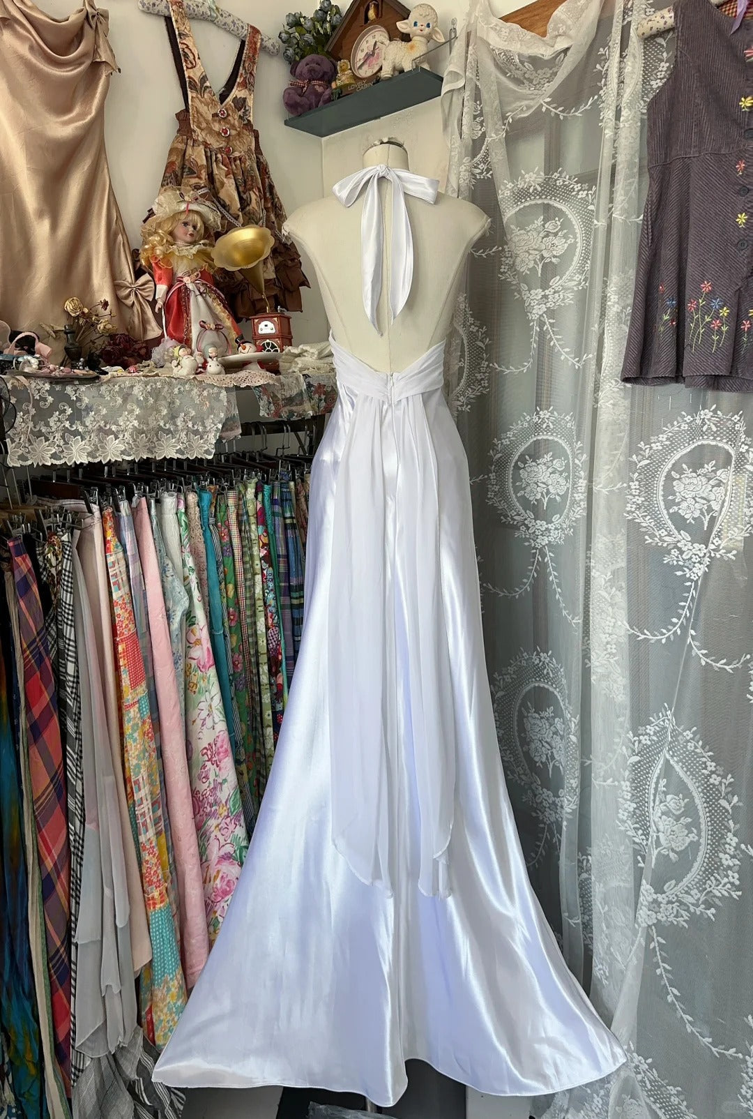 Vintage Evening Dresses,Mermaid Halter Long Party Gowns  cg25577