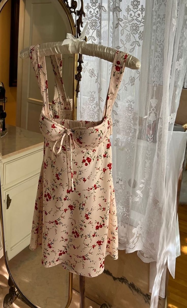 New Arrival Straps Floral Print Homecoming Dress Short Party Dress cg25997