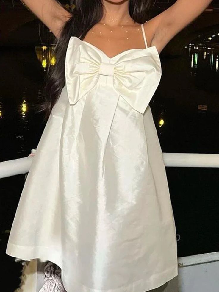 White Homecoming Dress Short Party Dress fg5710