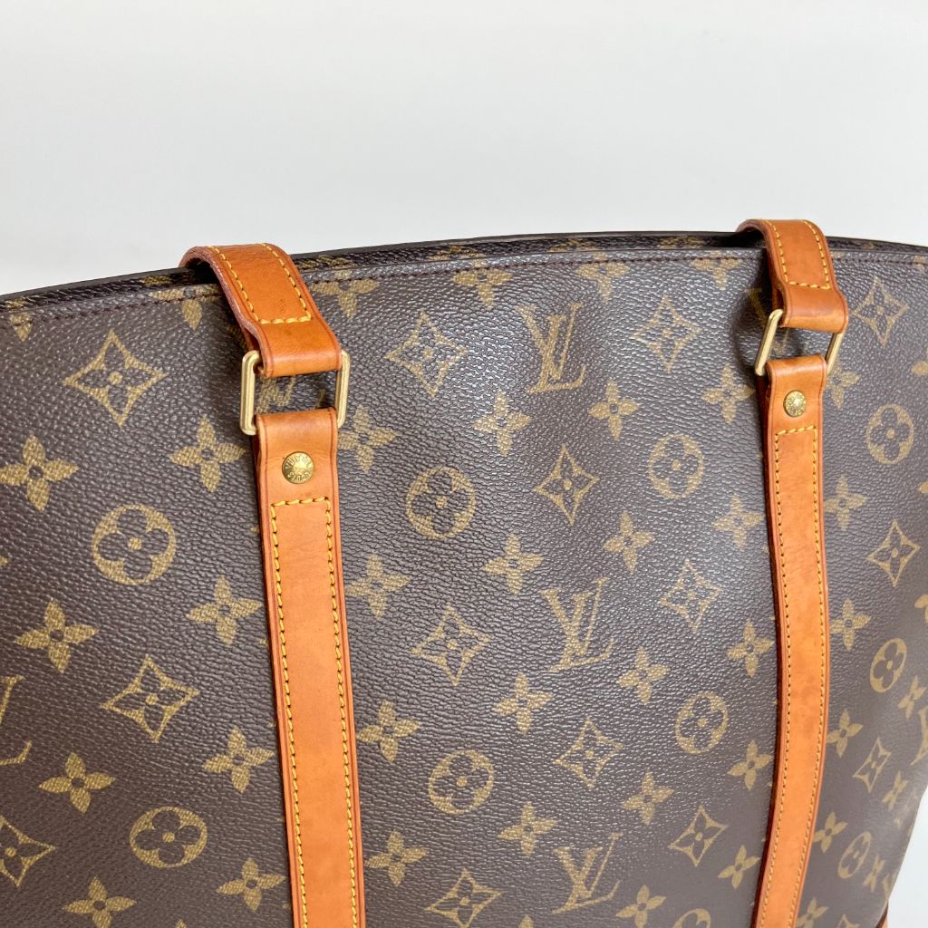 Louis Vuitton Monogram Canvas and Leather Babylone Bag