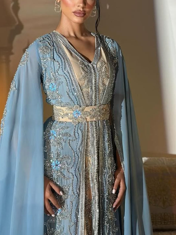 Temperament Embroidery Elegant Women's Dress