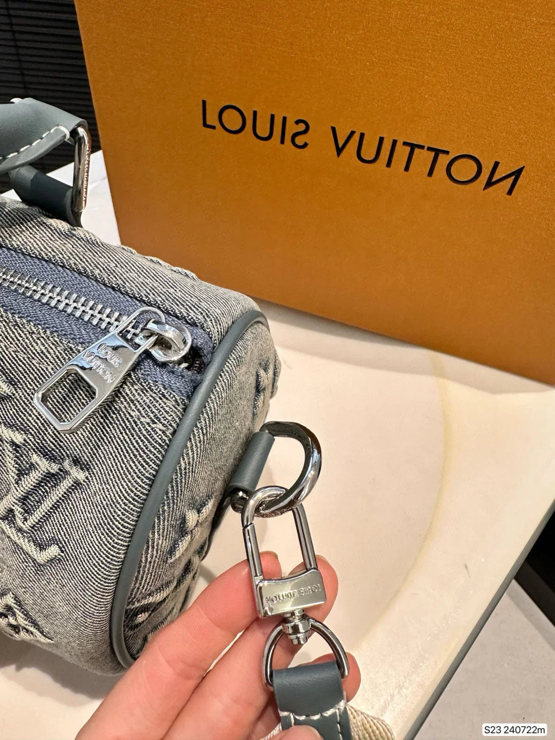 Louis Vuitton LV Denim Tote Bag