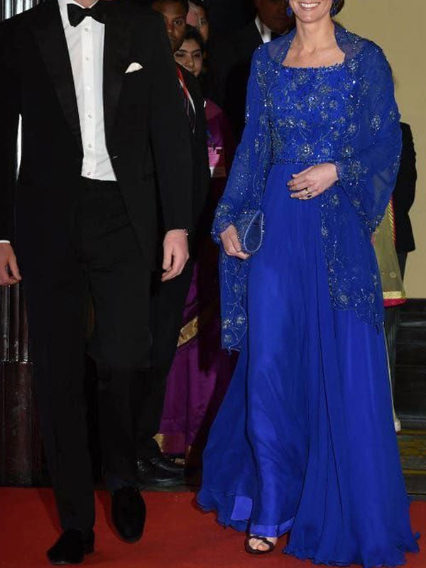 Sequined Shawl Elegant Temperament Ladies Dress