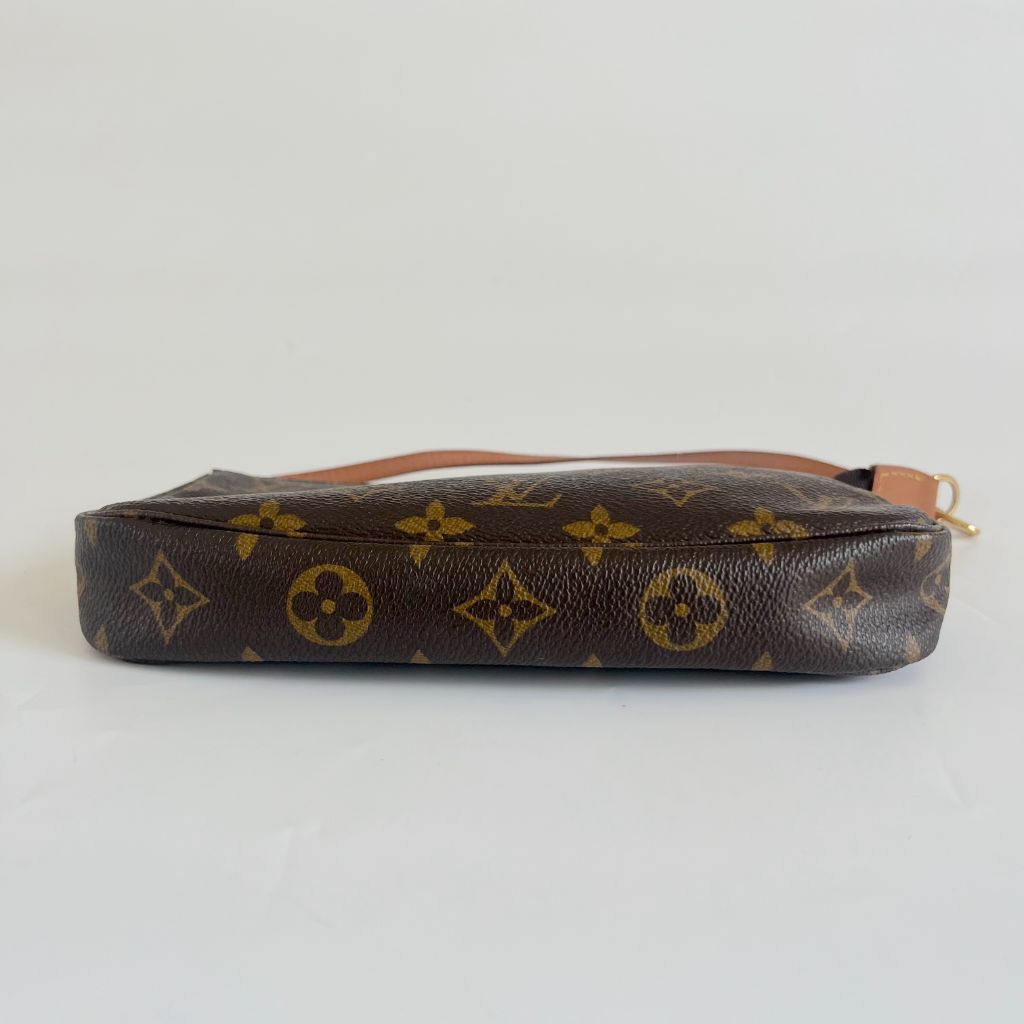 Louis Vuitton Brown Monogram Canvas Pochette Accessoires Shoulder Bag