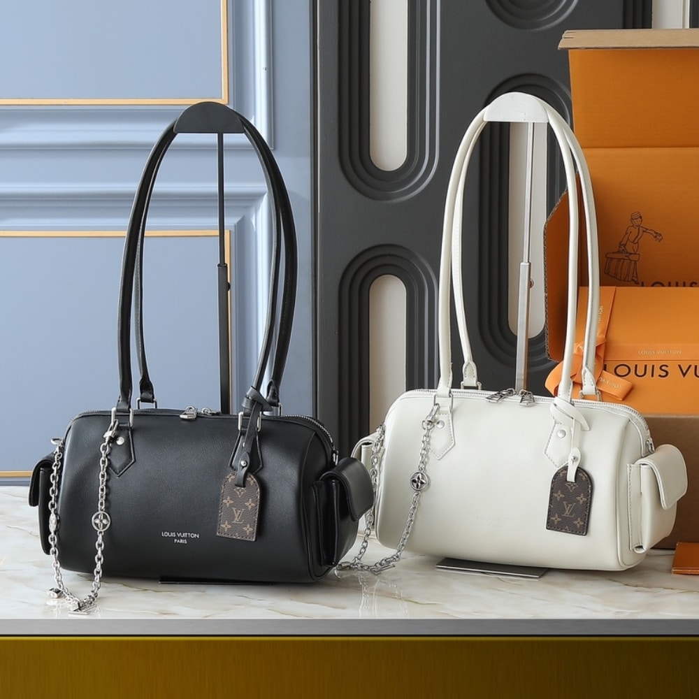 LOUIS VUITTON SPEEDY CARGO VIBE BLACK 28CM M12934