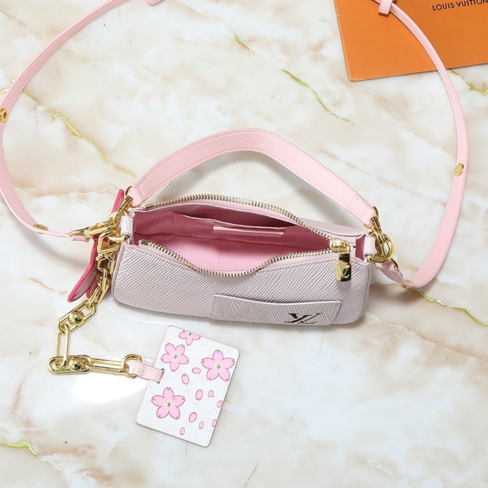 LOUIS VUITTON X TAKASHI MURAKAMI MARELLINI CHEEKY PINK 19CM M13101