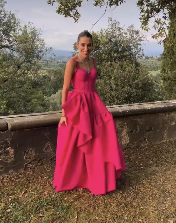 Beautiful Long Party Dresses, A-line Prom Dresses fg3200