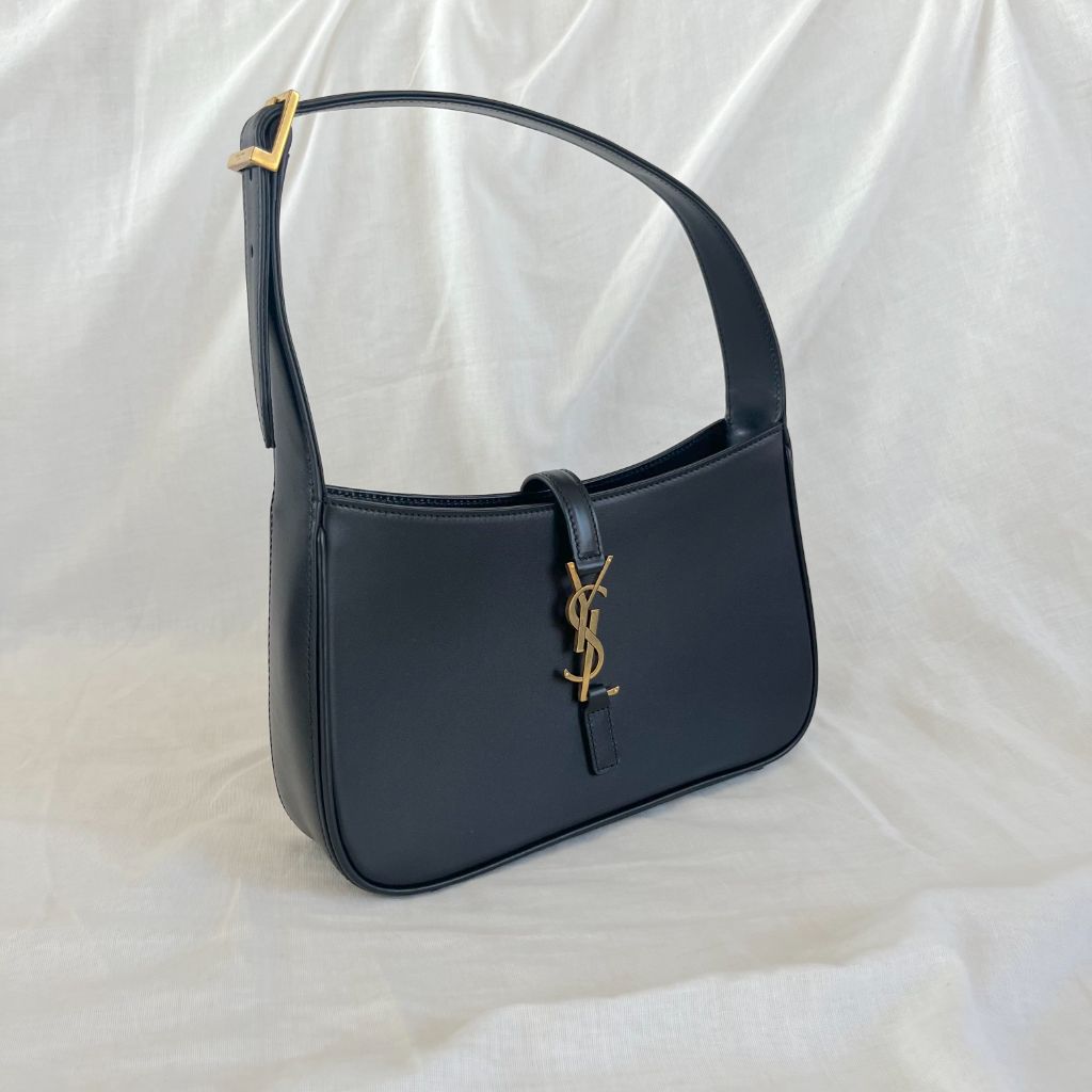 Saint Laurent 5A7 logo-plaque shoulder bag