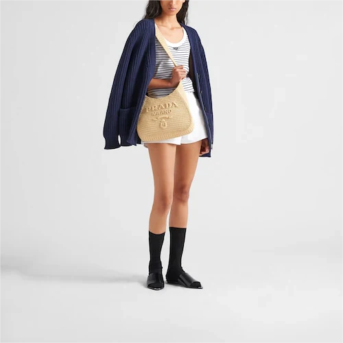 PRADA Crochet tote bag