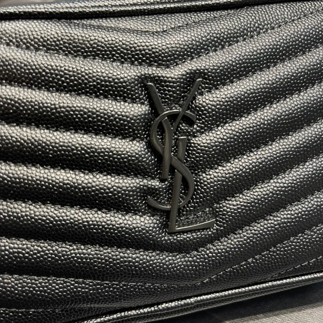 Ysl Loulou Mini Camera Bag 18cm Black