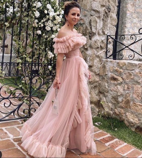 Fashion Pink Prom Dresses Long Sexy Prom Dress fg2822