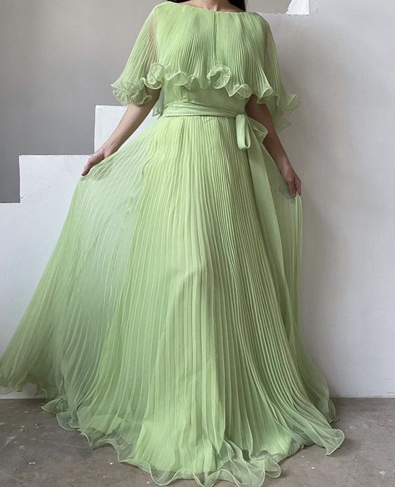 Charming Prom Dress,Chiffon Evening dress fg2709