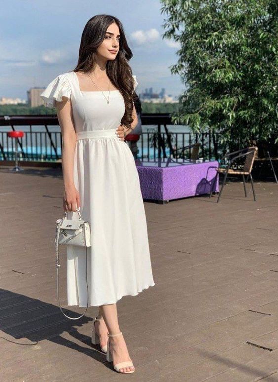 Vintage Style Party Dress, Bridesmaid Dress Prom Dress fg2928