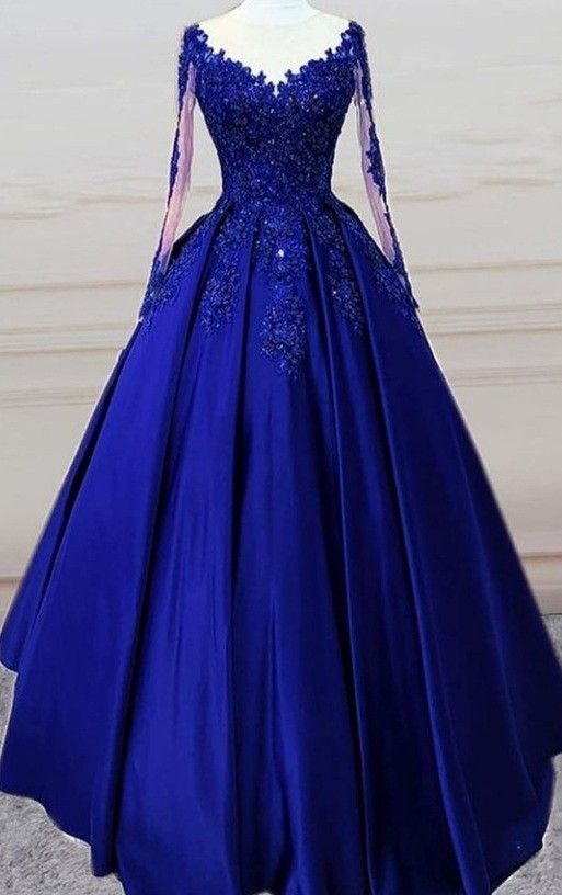 A line Long Prom Dresses Party Evening Gowns fg3093