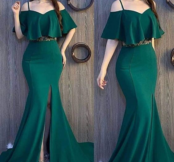 Graduation dress Green Prom Dresses Formal Wedding Evening Party Dresses For Graduation fg2861
