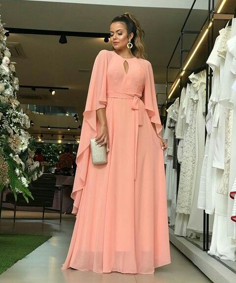 Elegant long sleeve prom dress,long evening dresses fg2693