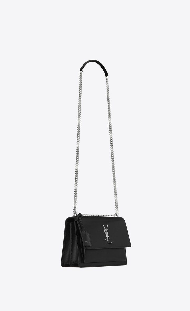 Saint Laurent Sunset Medium In Smooth Leather