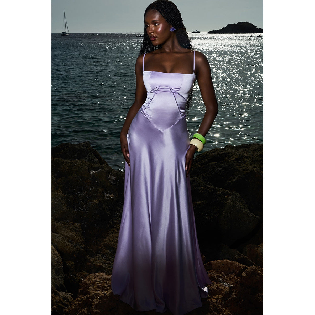 loveedsTM-Sexy strapless backless evening dress