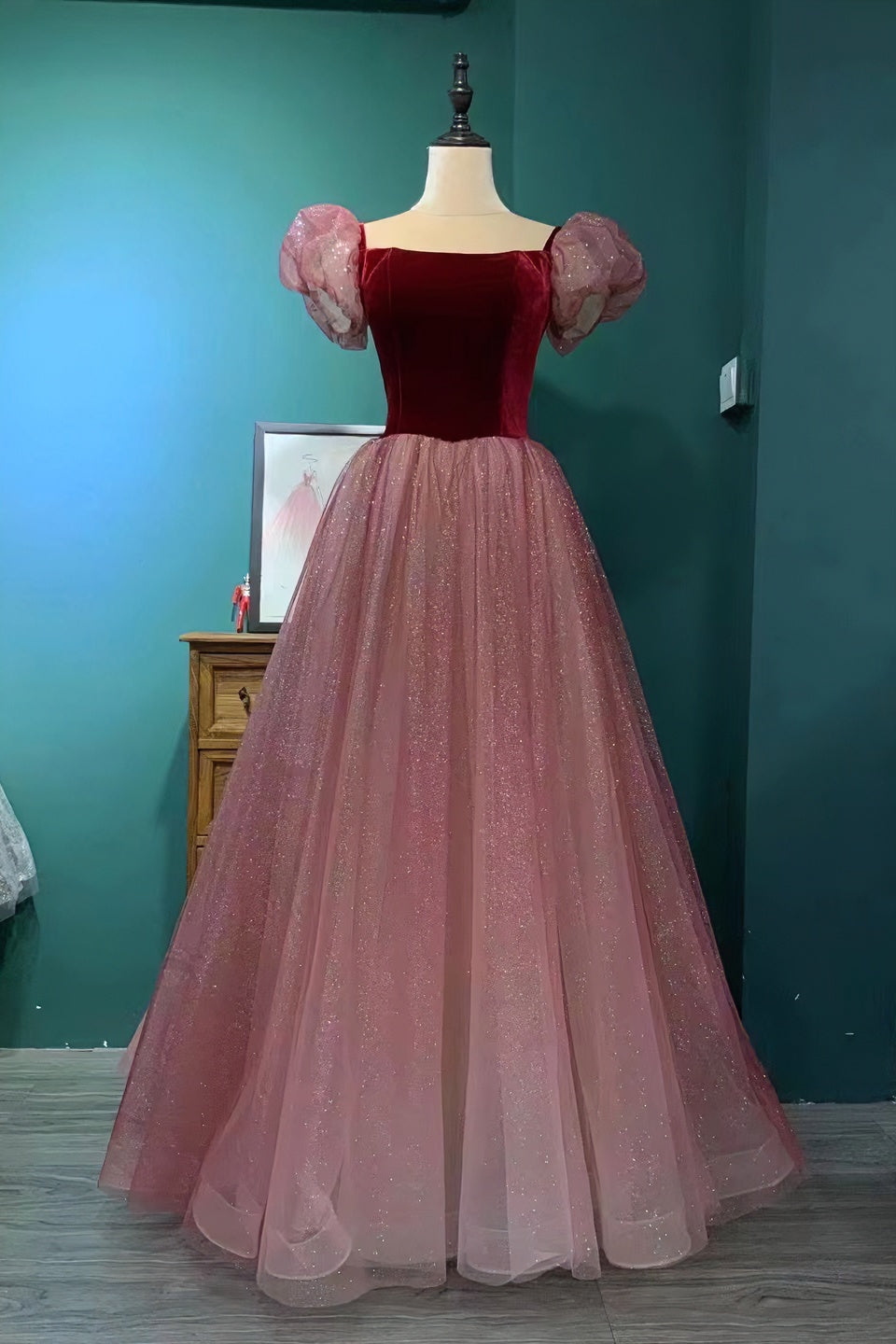 loveedsTM-French princess tutu party evening dress